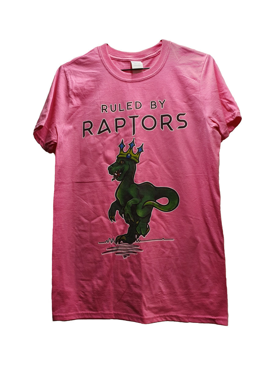 Ruled By Raptors Cartoon Raptor T-Shirt